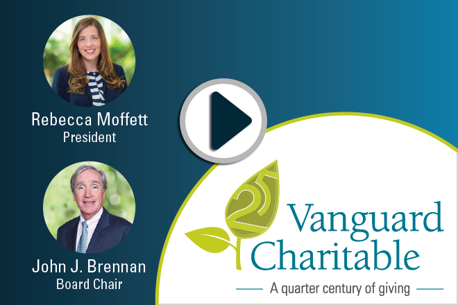 Vanguard Charitable celebrates its 25th anniversary